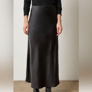 Lilla P Black Maxi Skirt
